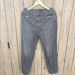 Uniqlo Women's Dark Gray Straight Leg Jeans